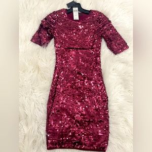 BCBG sequin dress